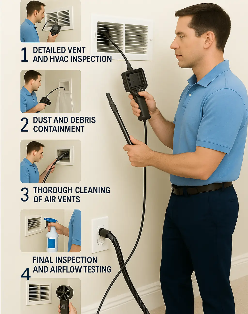 Air Duct Mold Removal Process